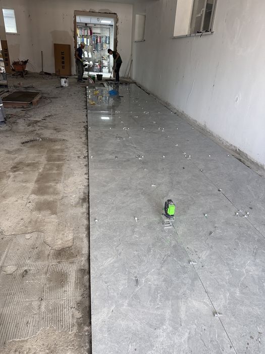 Кафель, штукатурка