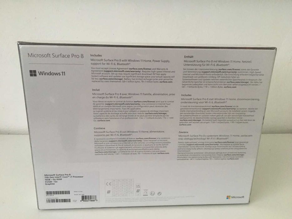 Microsoft Surface Pro 8 i7 16GB 512GB SSD | Noua SIGILATA