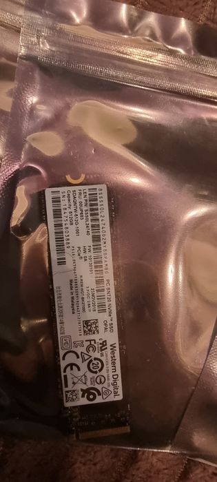 М.2 SSD WD sn720 512GB