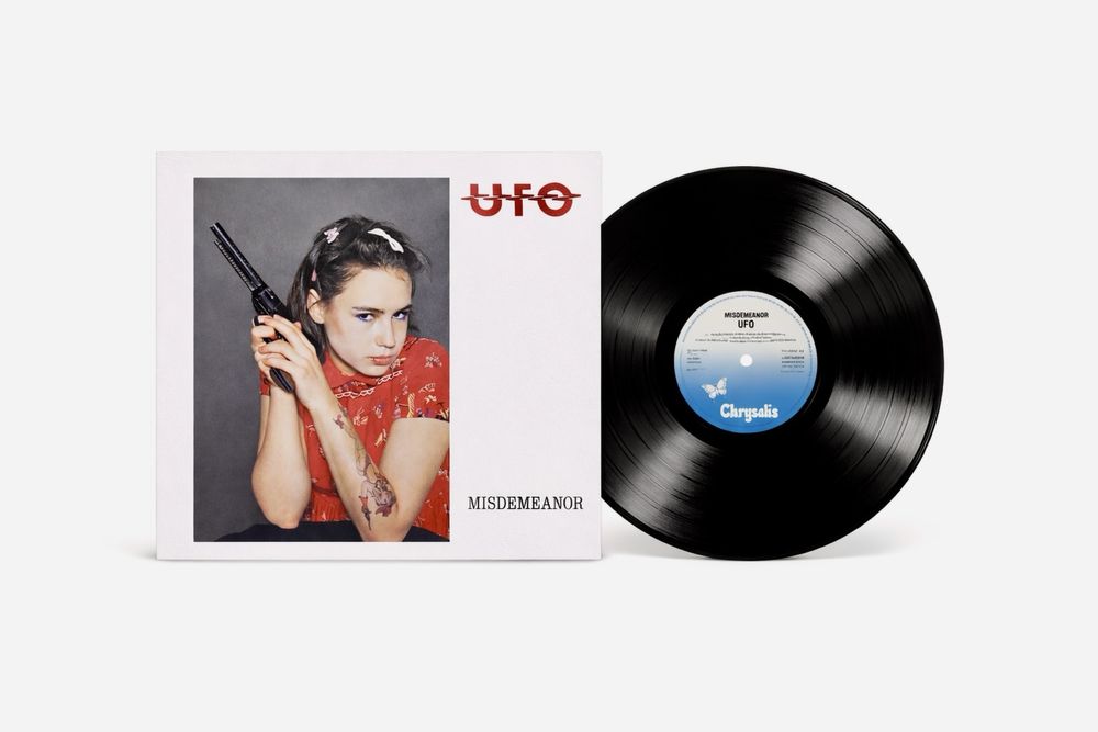 UFO – Misdemeanor LP 1985 UK Chrysalis CHR 1518 VG+