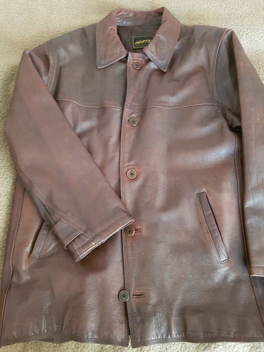 Куртка,кожаная  удлинённая