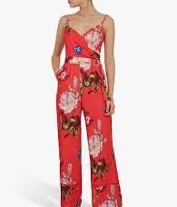 Ted Baker, червен гащеризон, XS