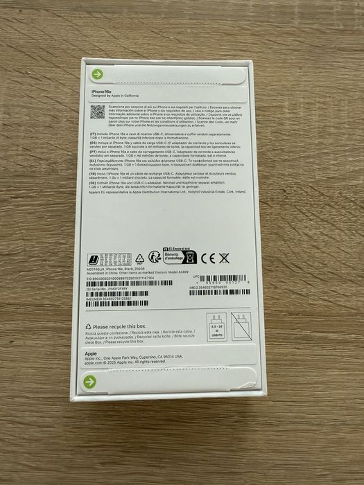 iphone 16e 256 GB SIGILAT