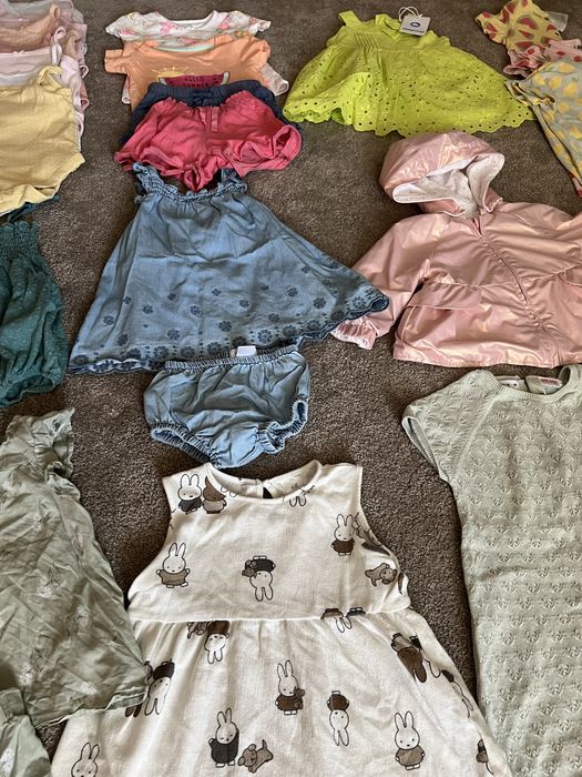 Летен лот Zara,Mayoral,H&M 74-80