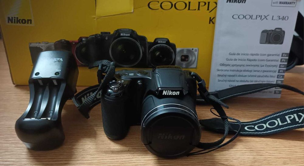 Camera Foto Digitala NIKON CoolPix L340 20MP Zoom 28X Point & Shoot