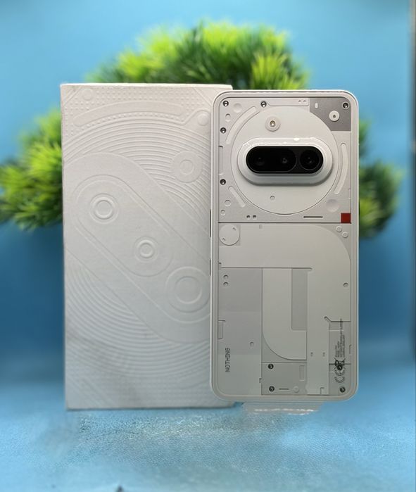 Смартфон Nothing Phone (3a), 256GB, 12GB RAM, 5G, White