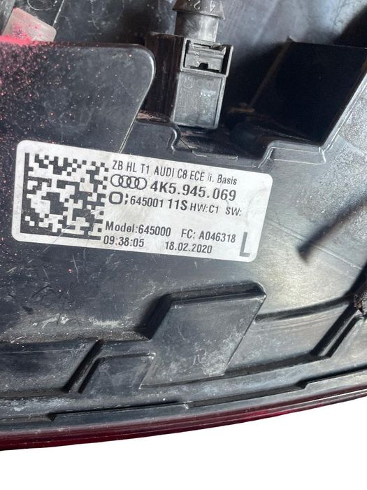 Lampa Spate / Stop Stanga Spate Audi A6 Avant C8 2018+ Cu Defect
