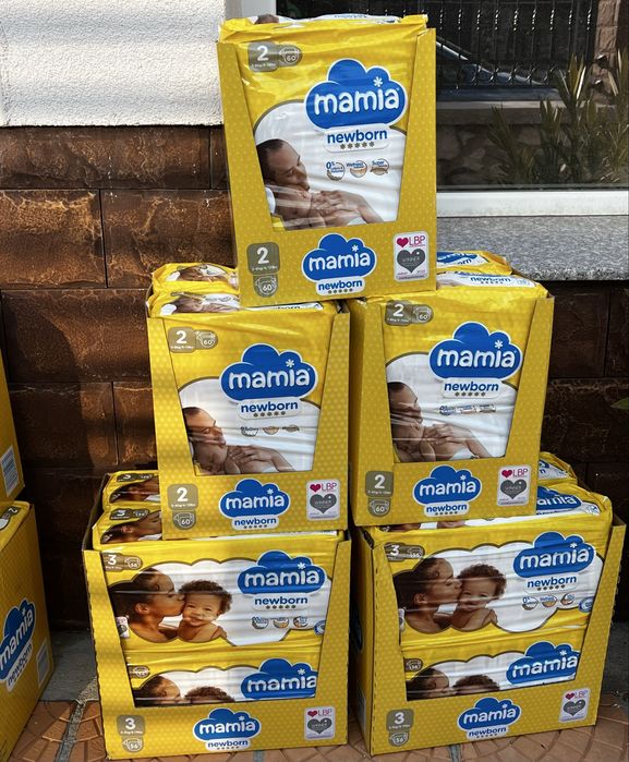 Английски памперси Pampers baby dry гащички 9ка. Mamia и Little Angels