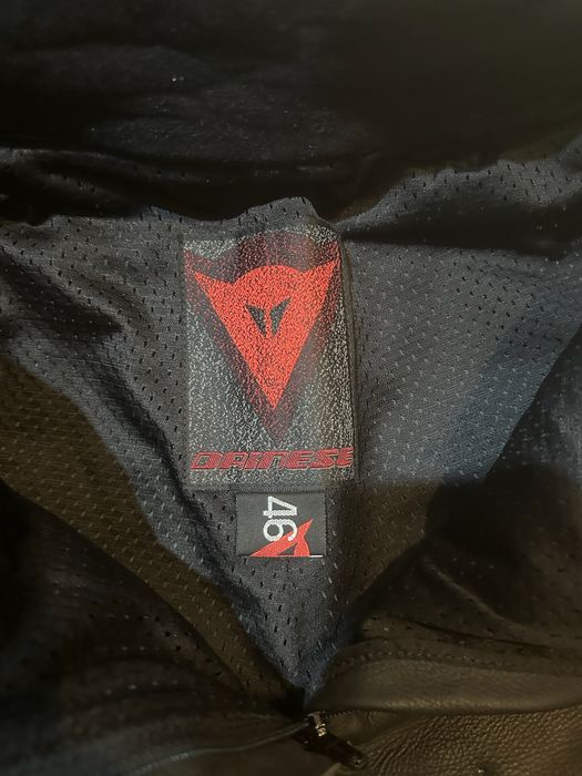 Pantaloni Moto Piele Dainese - Mărimea 46 EU S - Protecții Pro, Stare Foarte Bună!