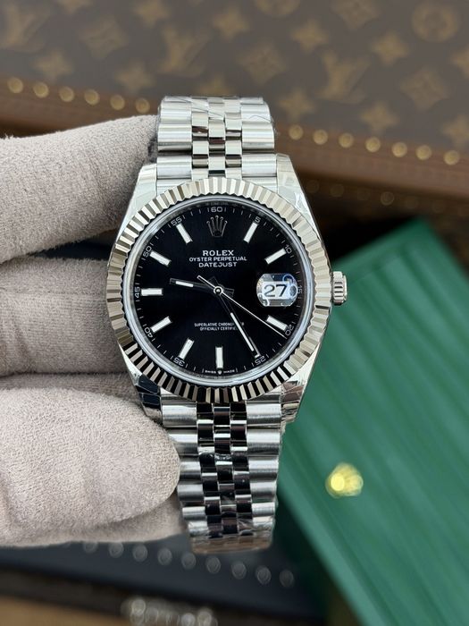 Rolex Date-Just 41mm Black Dial