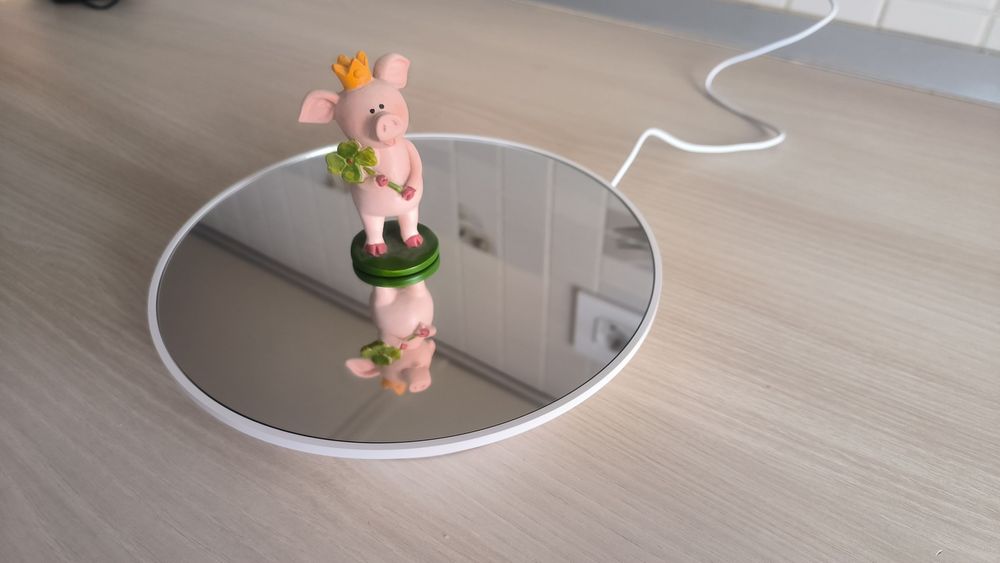 Mini stand de prezentare 360 cu oglinda