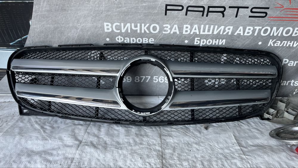 Mercedes E W212 Facelift решетка със забележка