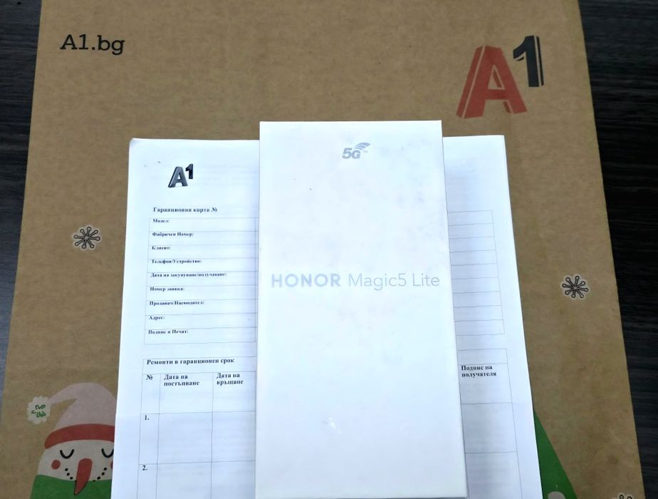 ЗАПЕЧАТАН 256GB Honor Magic 5 Lite Гаранция A1 2026г. Green | Зелен