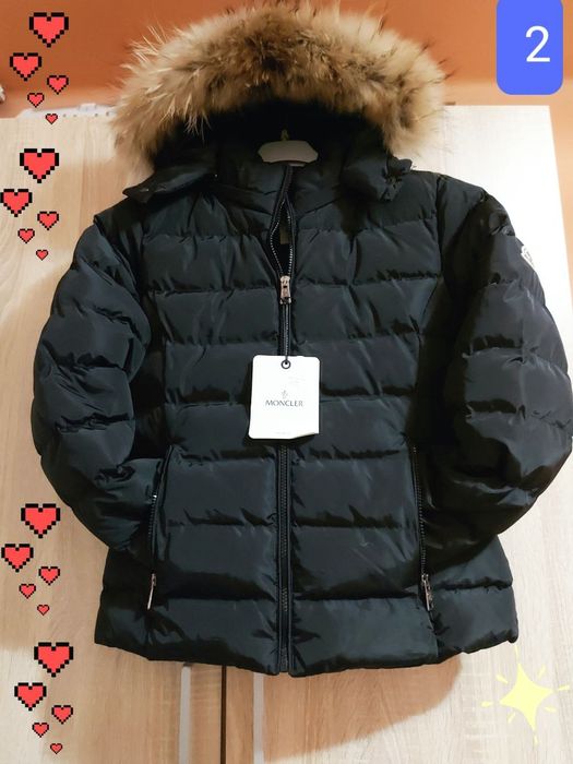 Geaca dama cu blanita naturala