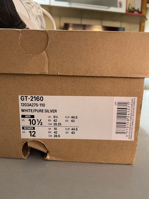 Asics Gt 2160 Pure Silver