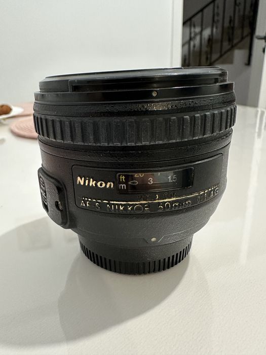Obiectiv nikon 50mm 1.4 Nikon FX.