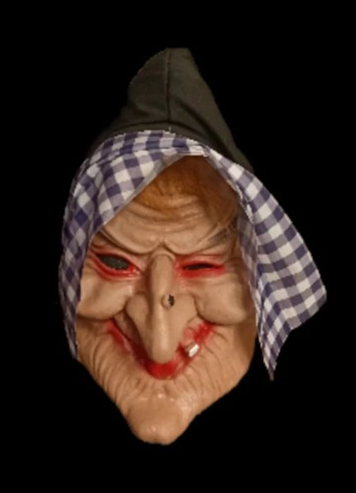 Карнавальная маска "Баба-яга"