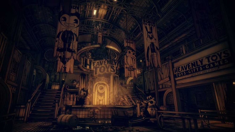 Новый Bendy Double Pack (Ink Machine + Dark Revival) Nintendo Switch