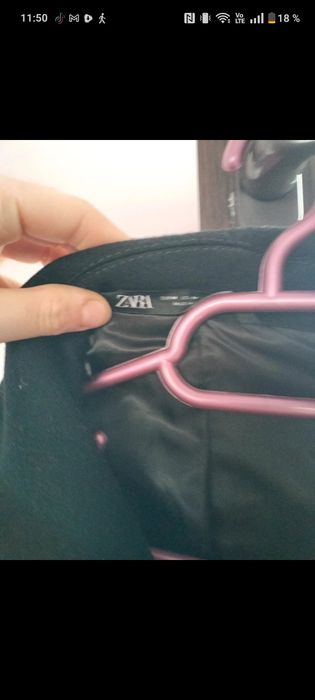 Palton lung Zara