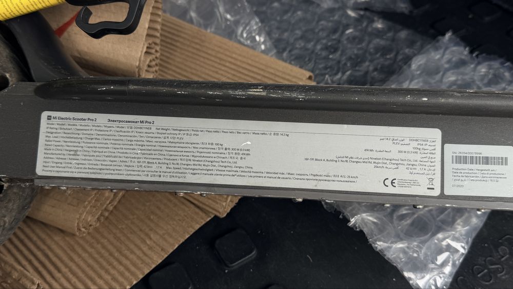 Xıaomi Mi electric scooter pro2