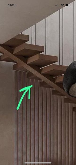 Лестница парящая консольная