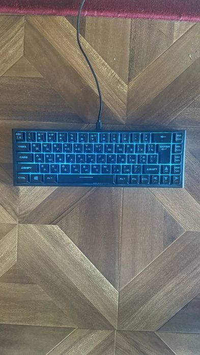 Клавиатура игровая 2e gaming kg350 black