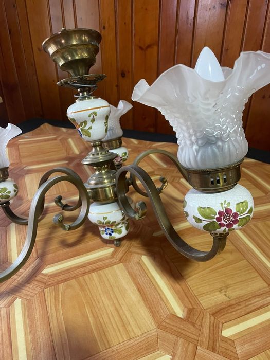 Lustra vintage veche 5 becuri