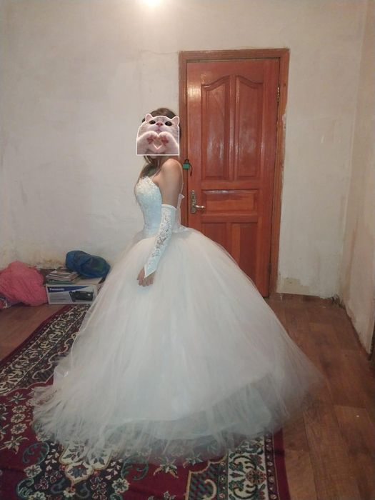 Продам свадебное платье .