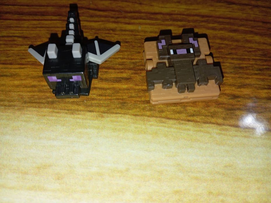 А меня фигурки minecraft