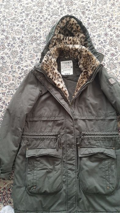 Женская парка  бренди denim