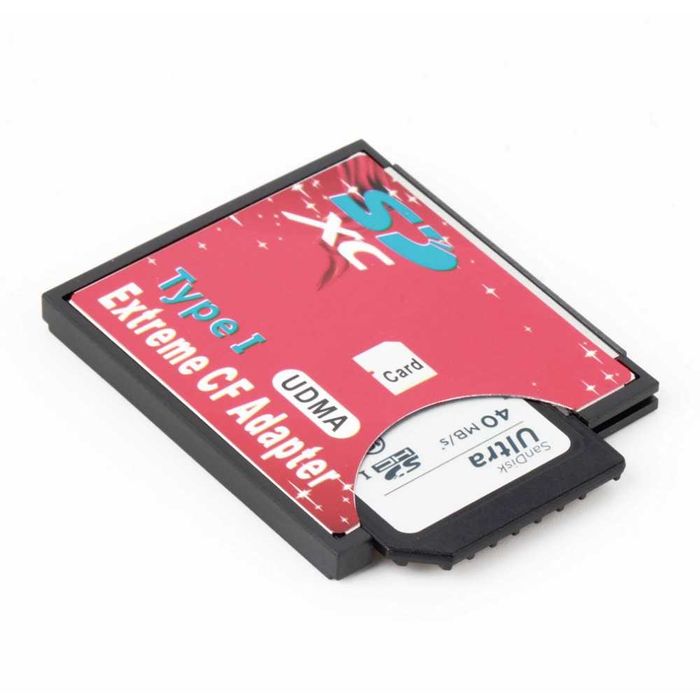 Adaptor card de memorie SD la card Compact Flash CF maxim 128GB
