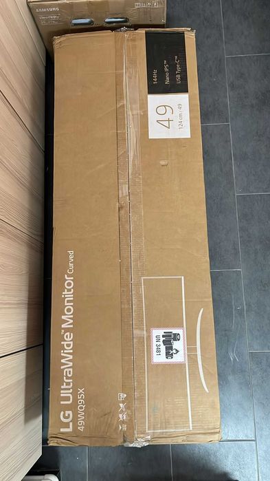 Monitor LEDIPS Curbat LG UltraWide 49WQ95X-W 49 inch 5ms 144Hz