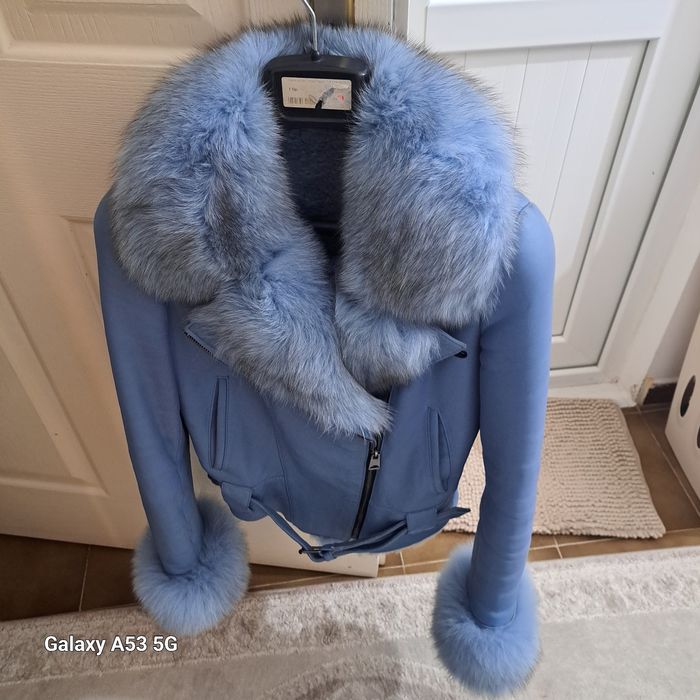 Кожухче от естествена кожа