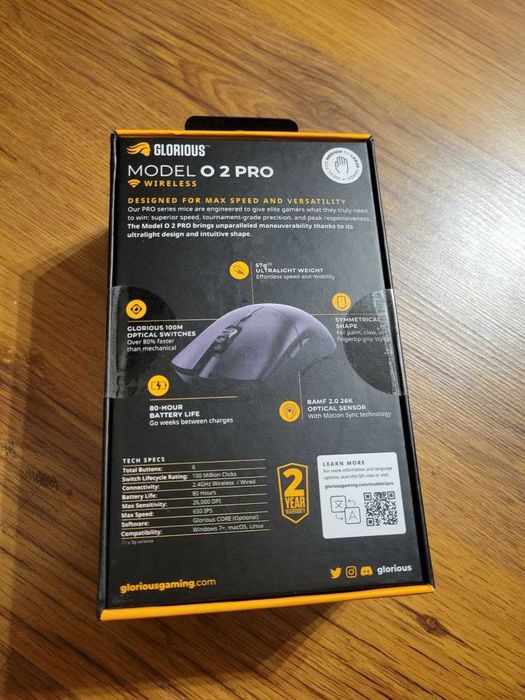 Геймърска мишка Glorious model o pro 2 wireless НОВА