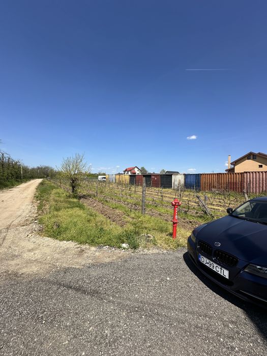 Teren intravilan 794 mp Cârcea Pelendava – 2 deschideri + utilități