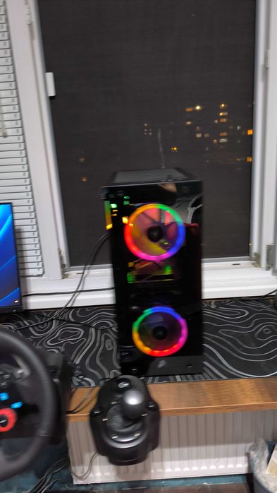 Компютърна кутия 1stPlayer FireDancing V2-A RGB, черен - V2-A-4R1