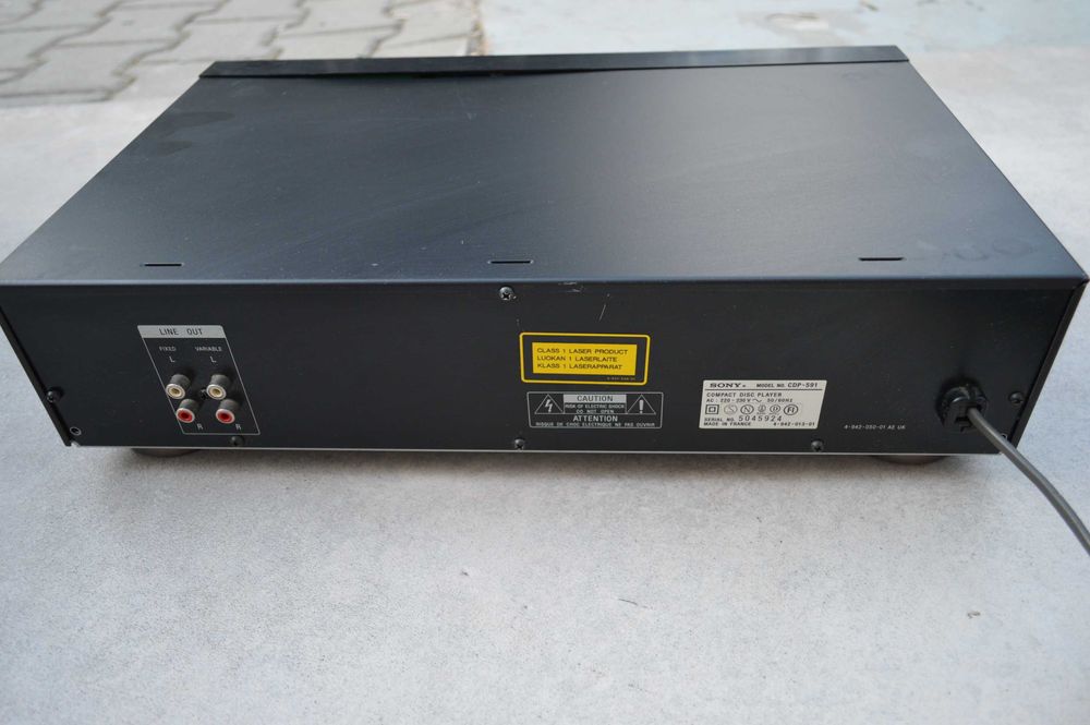 Cd player Sony CDP 591
