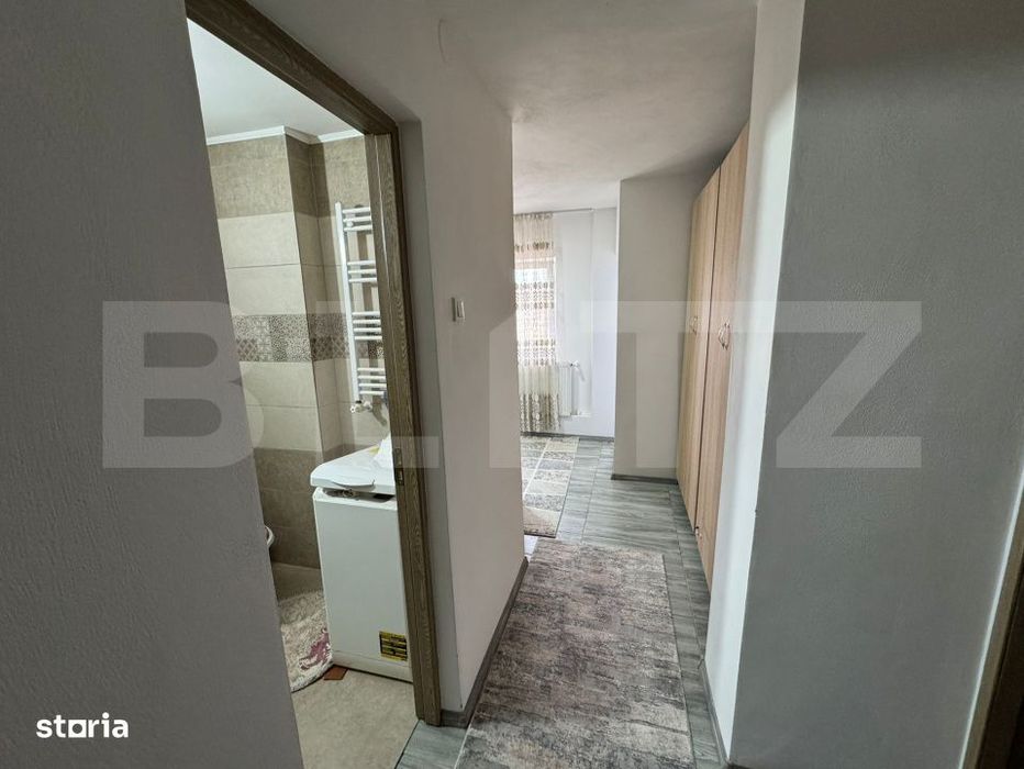 Apartament elegant cu 1 camera . Complet mobilat, Aiud