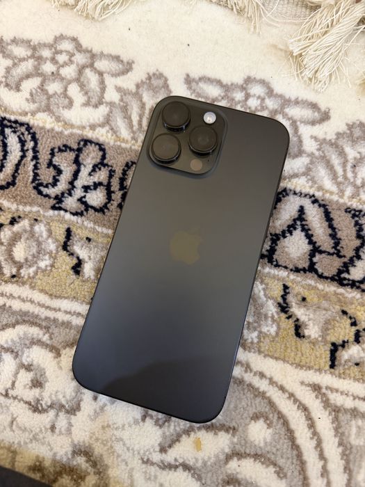 iPhone 16 Pro Max qora 256 GB sotilad