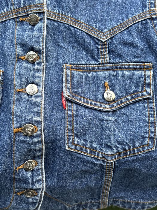 Vintage Дънков Елек