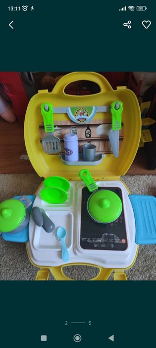 Много играчи за детска кухня