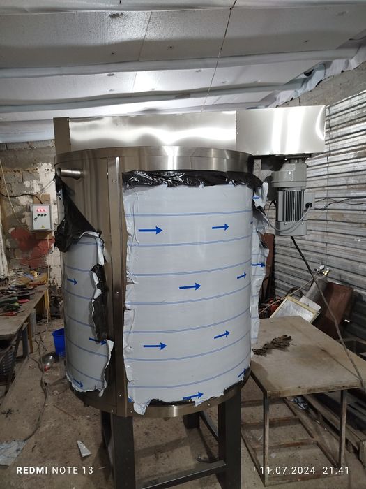 Пищеварочный паровой котел на 850-900 литров