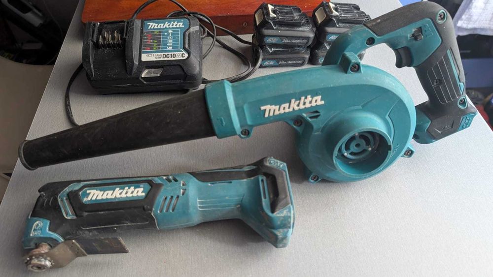 MAKITA Акумулаторна въздуходувка и мултитул