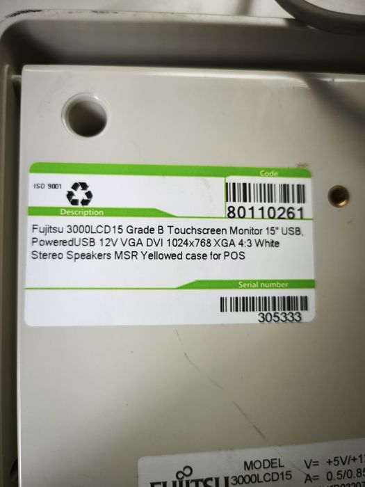 Touchscreen монитор