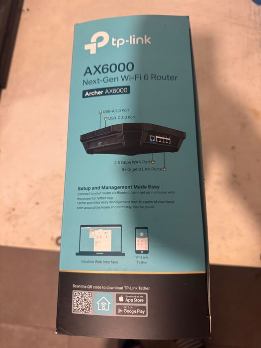 router tplink ax6000 wifi6 mesh