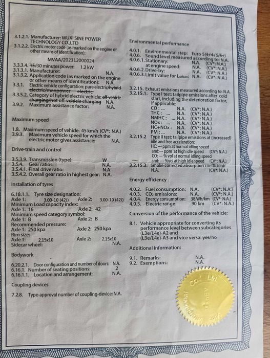 Електроскутер IGOR