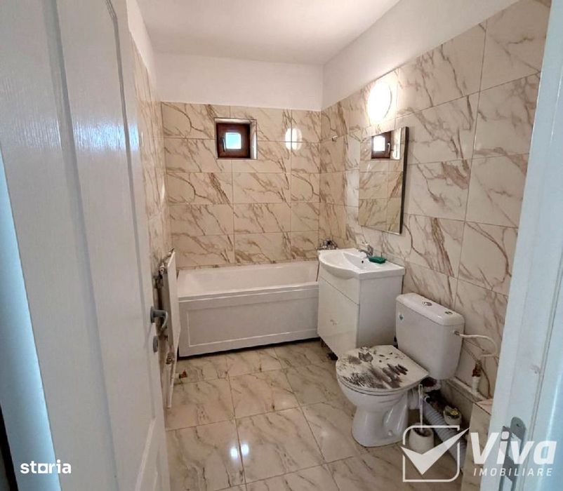 ATENȚIE! Central – Zona gării! Ap 3 camere decomandat, 2 băi, 69 m.p.