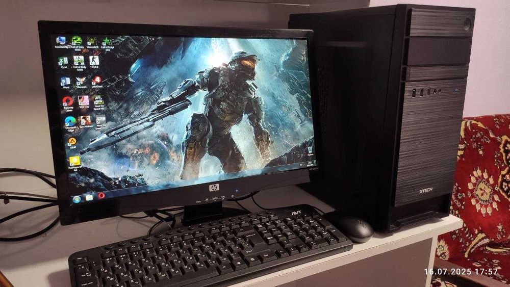 Срочно продам компьютер в полный комплекте идеальном состоянии игровой