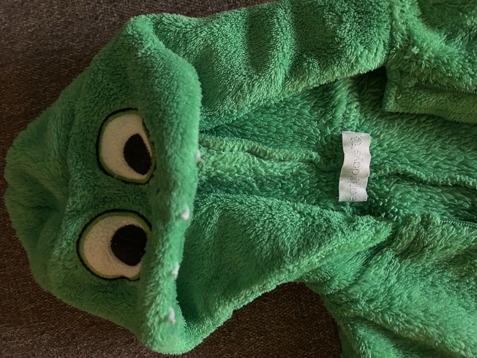 Костюм Крокодил за новородени Early days 0-3 месеца