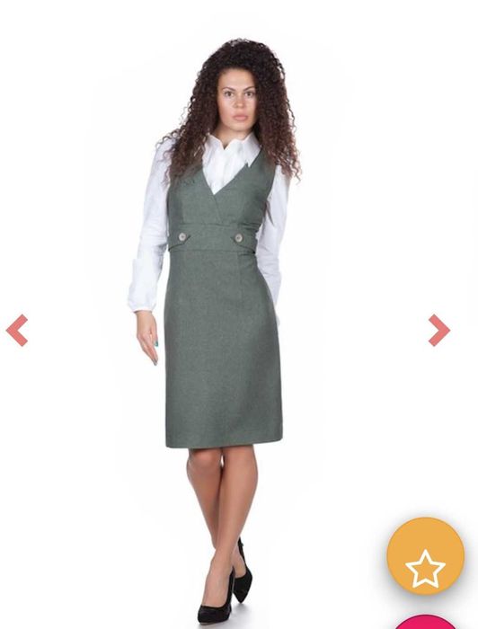 Елегантен и практичен дамски сукман с втален силует